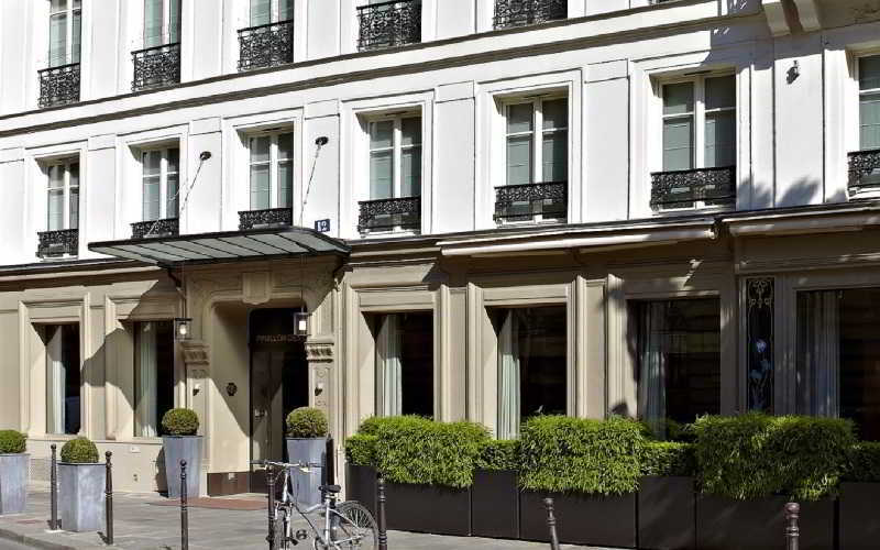 Hotel Le Pavillon Des Lettres París Exterior foto