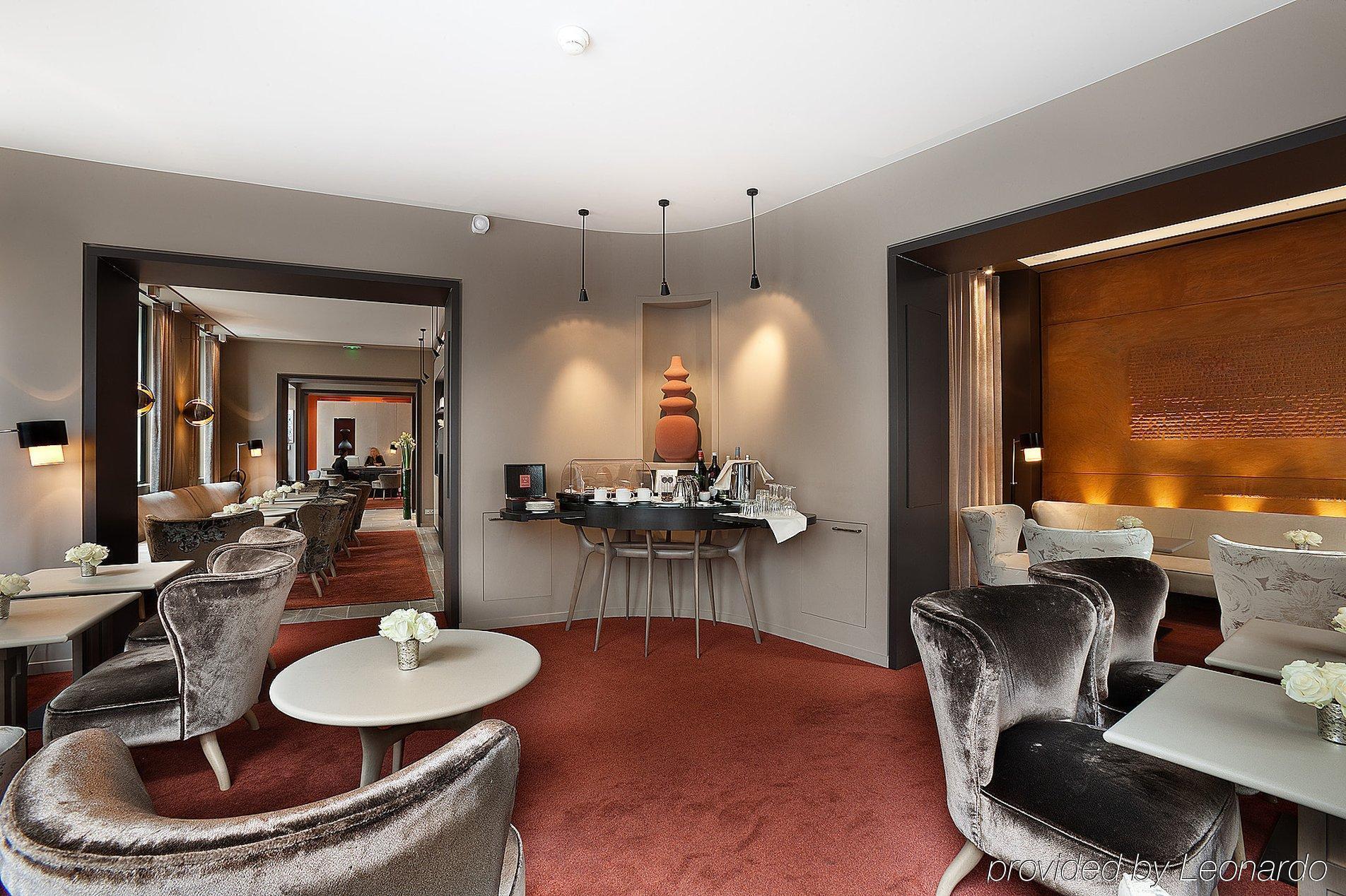 Hotel Le Pavillon Des Lettres París Restaurante foto