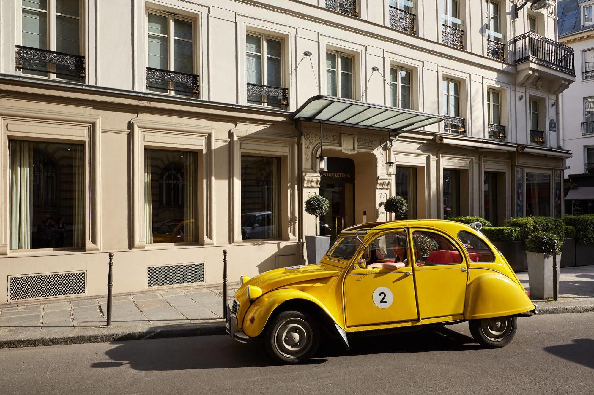 Hotel Le Pavillon Des Lettres París Exterior foto